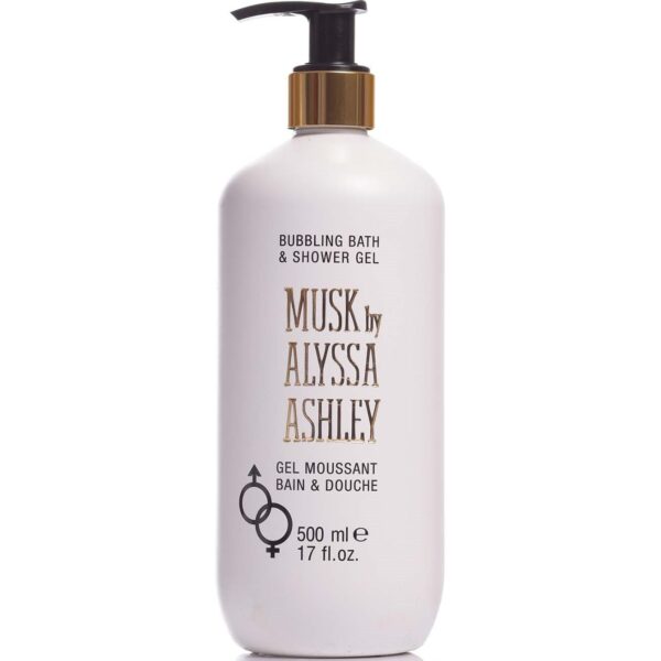 Alyssa Ashley Musk Bubbling Bath & Shower Gel 500 ml