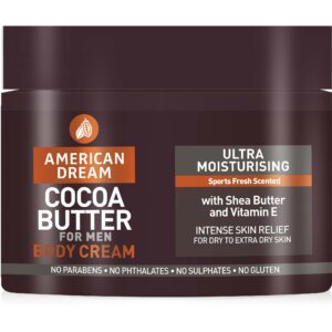 American Dream Mens Cocoa Butter Cream with Sports Fresh Scent 500 ml