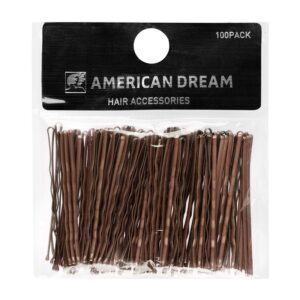 American Dream Wavy Grips Brown 6.5cm Brown 6