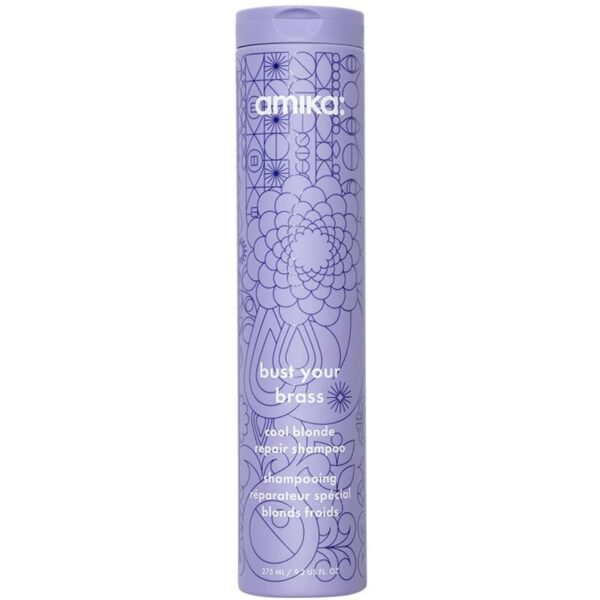 Amika Bust Your Brass Cool Blonde Repair Shampoo 275 ml