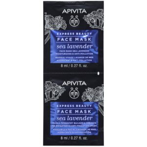 APIVITA Express Beauty Moisturizing & Anti-pollution Face Mask with Se