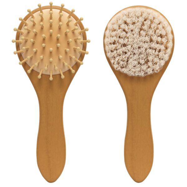 ARC Of SWEDEN Wooden Hair Brush Set