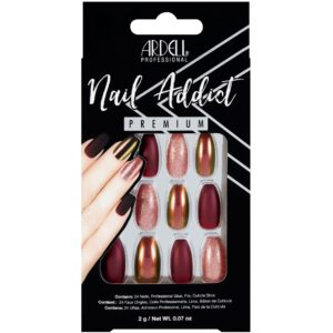 Ardell Nail Addict Red Cateye