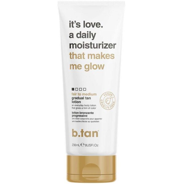 b.tan It&apos;s Love. A Daily Moisturizer Gradual Tan Lotion 236 ml