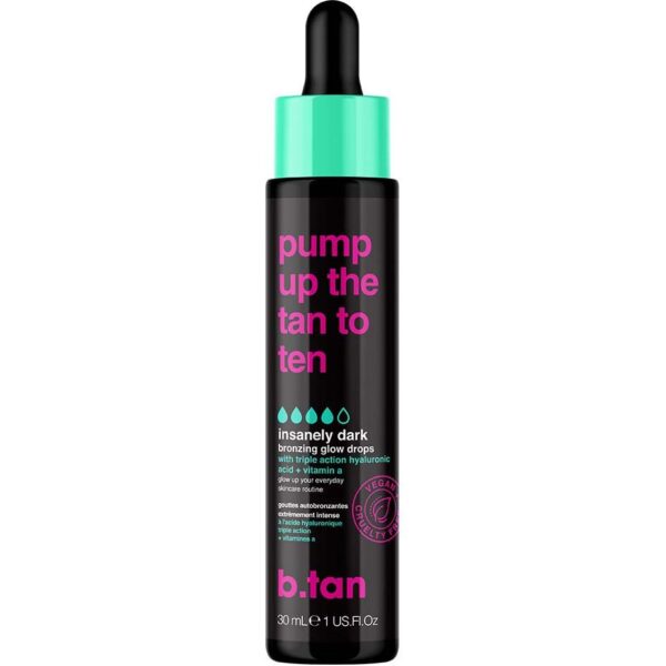 b.tan Pump Up The Tan To Ten Bronzing Glow Drops 30 ml