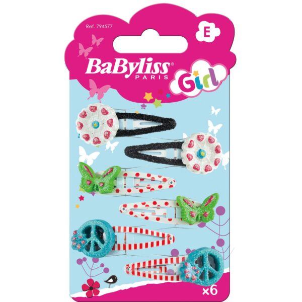 BaByliss Paris Accessories Girl 794577 Hair Clip 6 stk kids