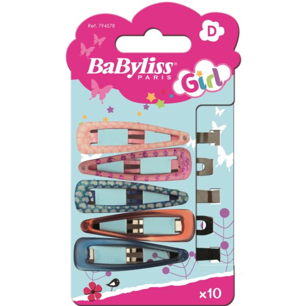 BaByliss Paris Accessories 794578 Hair clips Kids 10 St