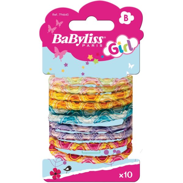 BaByliss Paris Accessories 794645 Hair Ties colour 10-pack kids