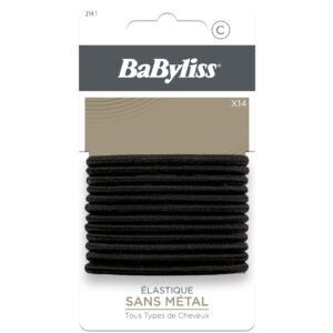 BaByliss Paris Accessories Black Hair Tie 14 pcs