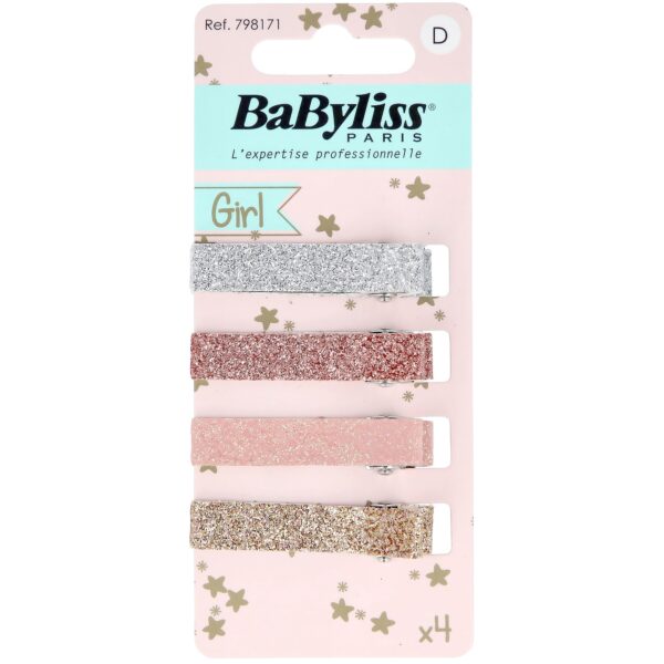 BaByliss Paris Accessories Hair Clips Glitter Kids 4 pcs