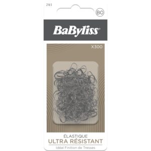 BaByliss Paris Accessories Micro Hair Tie Black 300 pcs