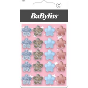 BaByliss Paris Accessories Mini Flower-shaped Clips Kids 20 stk