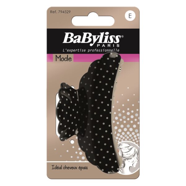 BaByliss Paris Accessories 794529 Croco Hair Clip Dots