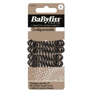 BaByliss Paris Accessories 794938 Spiral Hair Tie 4 stk