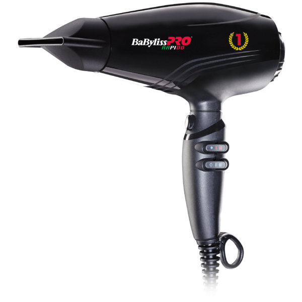 BaByliss PRO Hairdryer Ultra Light Rapido Black 2200W Rapido Black