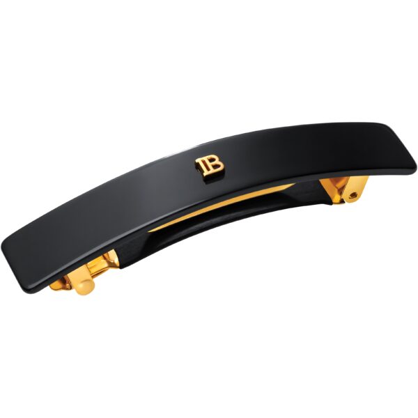 Balmain Cellulose Acetate Cellulose Acetate Barrette pour Cheveux Blac