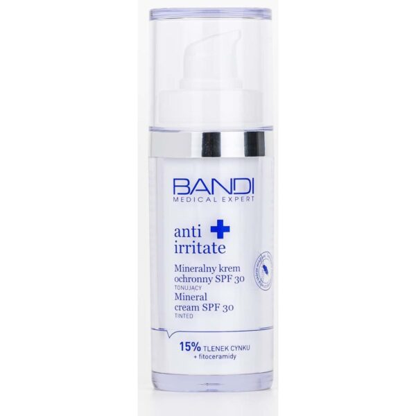 Bandi MEDICAL anti irritate Mineral cream SPF30  Tinted 30 ml