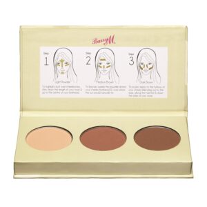 Barry M Chisel Cheeks Contour Kit Light Medium