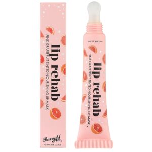 Barry M Lip Rehab Pink Grapefruit Tinted Nourishing Lip Mask 9 ml