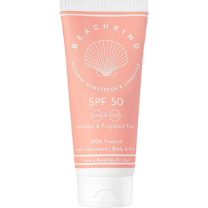 Beachkind Natural sunscreen sensitive fragrance free SPF50 50 ml