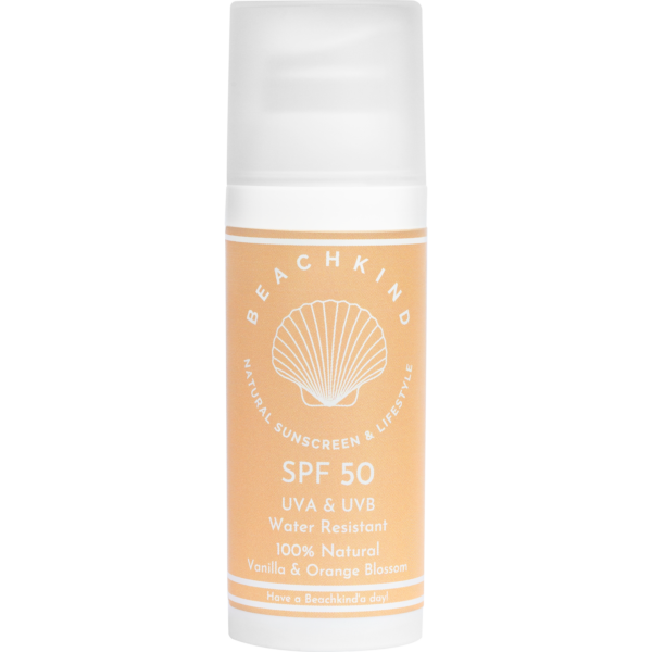 Beachkind Natural Sunscreen SPF 50 50 ml