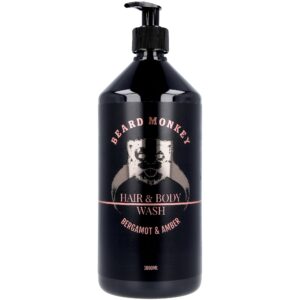 Beard Monkey Hair & body Bergamot & Amber 1000 ml