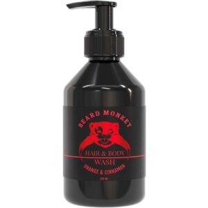 Beard Monkey Hair & Body Wash Orange & Cinnamon 250 ml