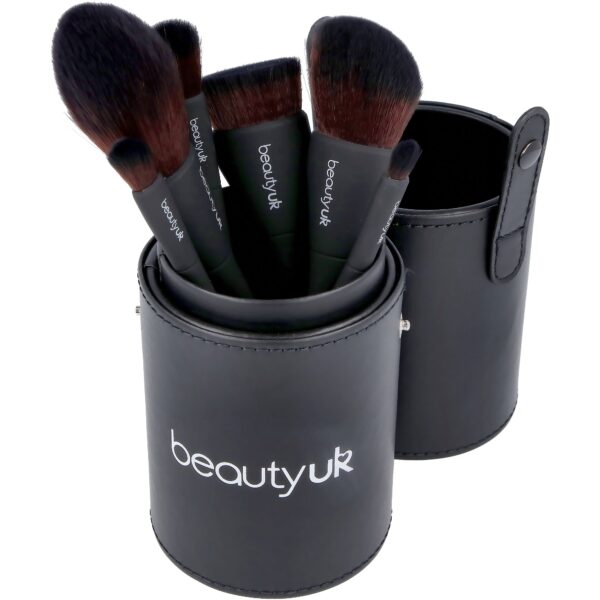 BEAUTY UK Cosmetic Brush Set and Holder