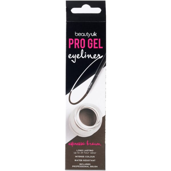 BEAUTY UK Pro Gel Eyeliner no.2 espresso brown