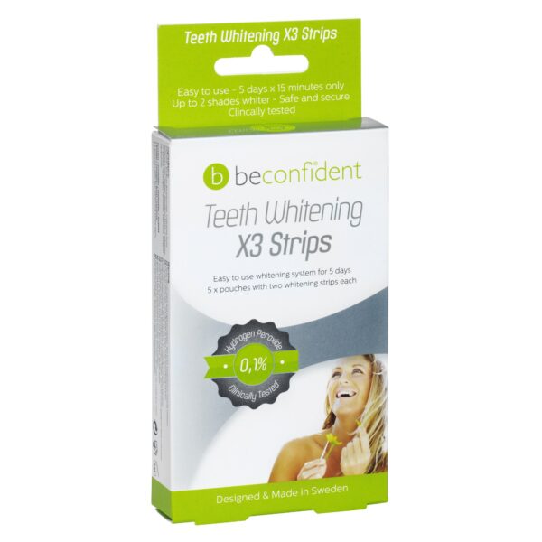 Beconfident Teeth Whitening X3 Strips