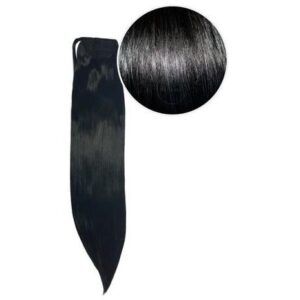 Bellami Hair Extensions Ponytail 180g Jet Black