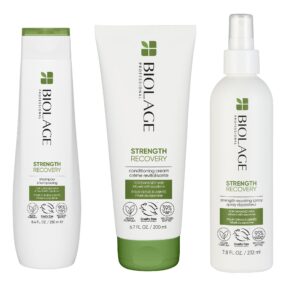 Biolage Strength Recovery  Routine for damaged hair With Recovery Spra