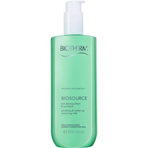 Biotherm Biosource Purifying & Make-Up Removing Milk Normal Skin 400 m