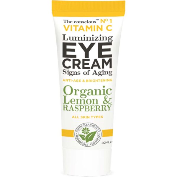 Biovène The conscious Vitamin C Luminizing Eye Cream Organic Lemon & R