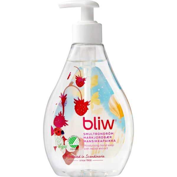 Bliw Moisturising Soap Smultrondröm 300 ml