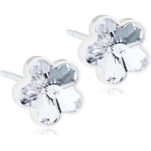 Blomdahl Medical Plastic Flower 6 mm Crystal