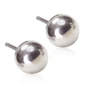 Blomdahl Silver Titanium Ball 5 mm