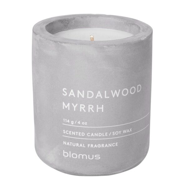 blomus Scented Candle Micro Chip Sandalwood Myrrh 114 g