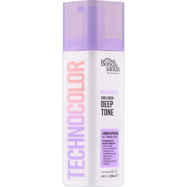 Bondi Sands Technocolor 1 Hour Express Self Tanning Foam Magenta (Deep