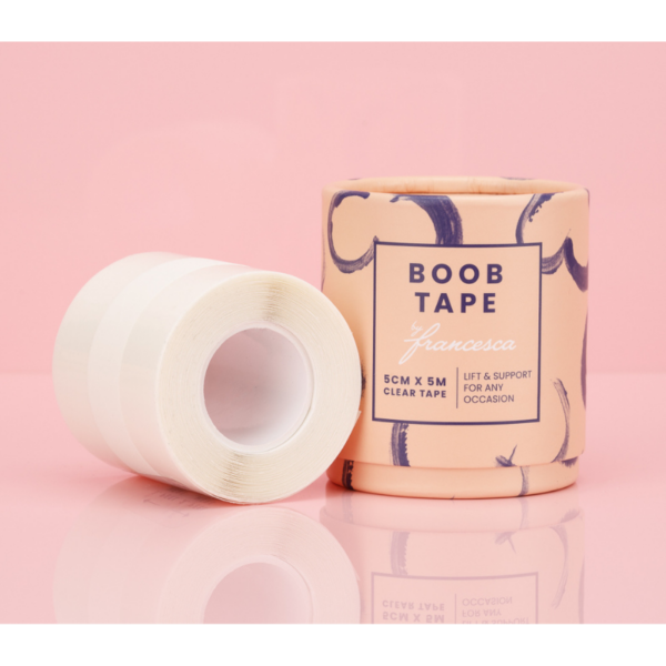 Boob Tape by Francesca Clear Single-sided Tape 5cm x 5m