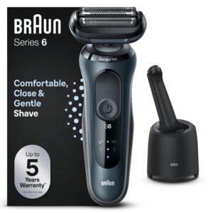 Braun Series 6 61N7000cc Electric Shaver With Smartcare Center Gray