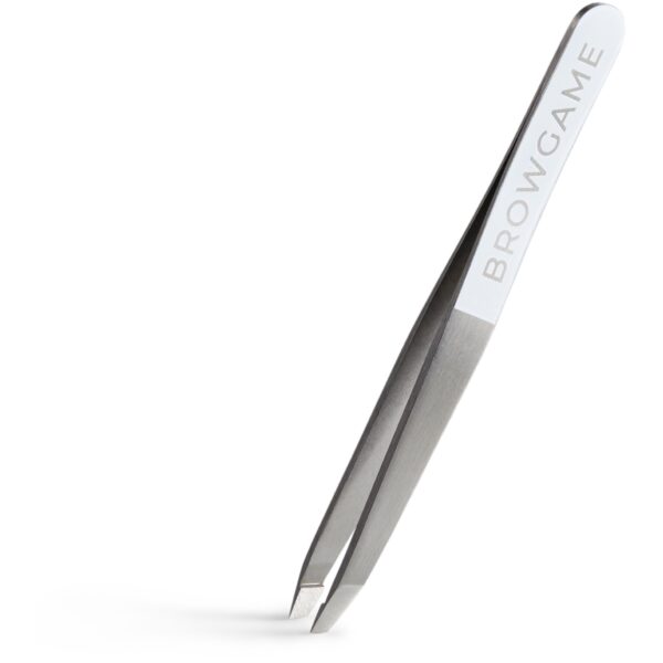 Browgame Cosmetics Original Slanted Tweezer White