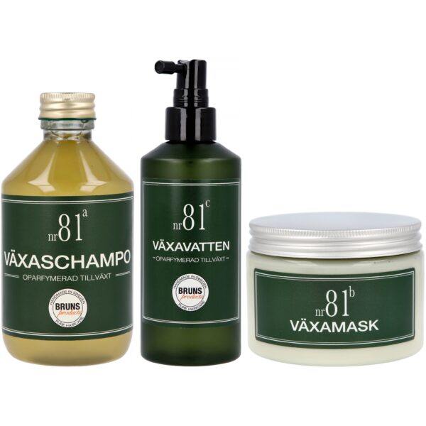 Bruns Products Växa Trio Oparfymerad