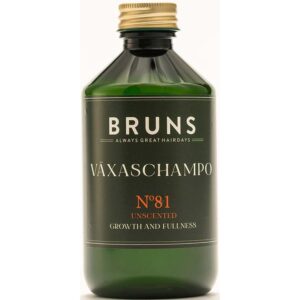 Bruns Products Växaschampo Oparfymerad Tillväxt Nr81A