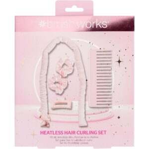 Brushworks Heatless Hair Curling Set