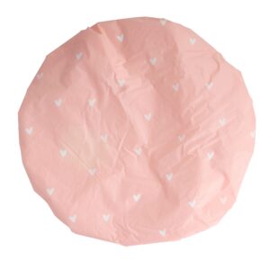 Brushworks Reversible Shower Cap Heart Pattern