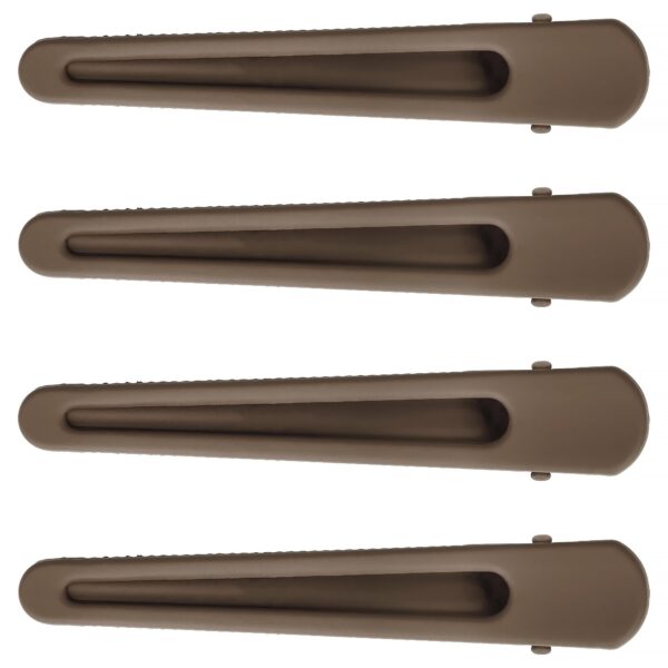 By Lyko Hairclip Set Matte Brown