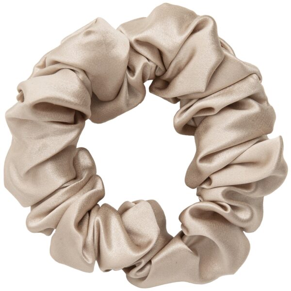 ByBarb Silk Hair Scrunchie Beige