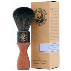 Captain Fawcett Syntethic Fibre Shaving Brush Wooden Handle