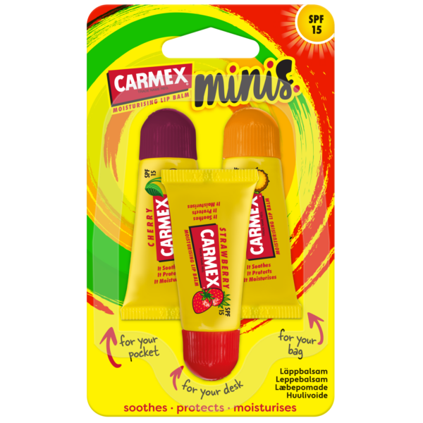 Carmex Lip Balm Minis SPF15